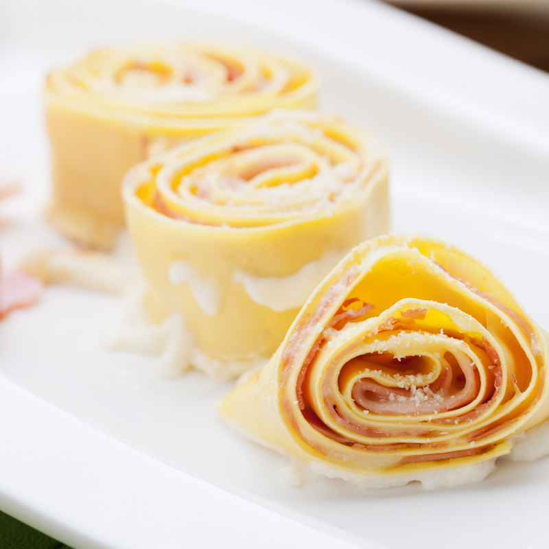 ricotta e prosciutto cotto