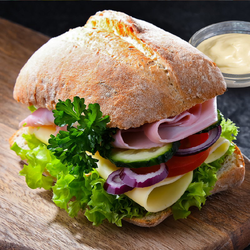 Sandwich prosciutto cotto