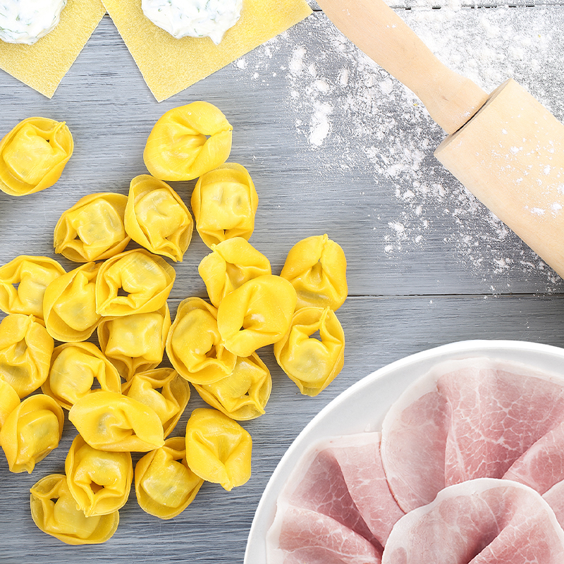 pasta ricotta e prosciutto cotto