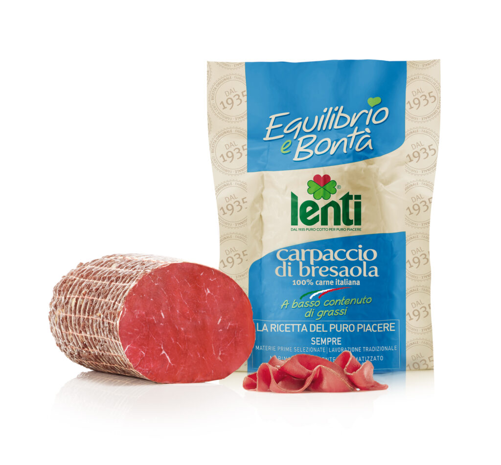 Lenti carpaccio di bresaola