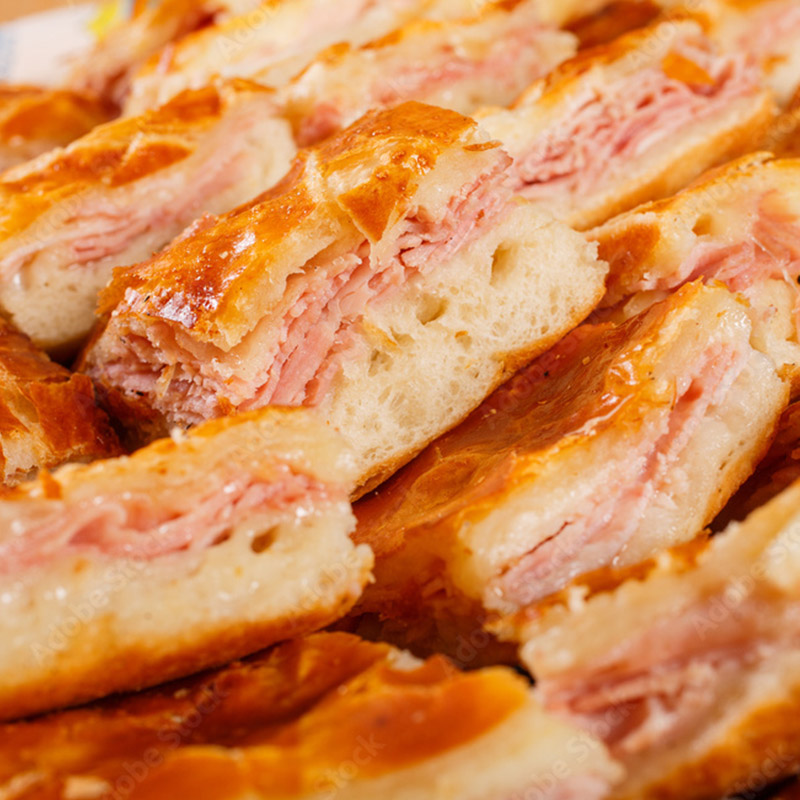 pasta sfoglia prosciutto cotto e formaggio