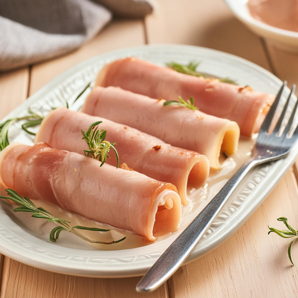 Involtini di Prosciutto Cotto Ripieni