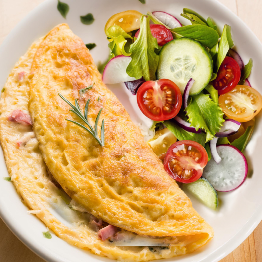 prosciutto cotto e verdure